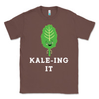 Chestnut kaleing it kale art for vegans vegetarians Classic Tee - Craftify