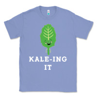 Colony Blue kaleing it kale art for vegans vegetarians Classic Tee - Craftify