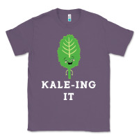 Lavender kaleing it kale art for vegans vegetarians Classic Tee - Craftify