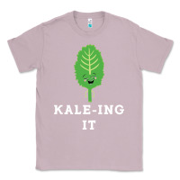 Lilac kaleing it kale art for vegans vegetarians Classic Tee - Craftify