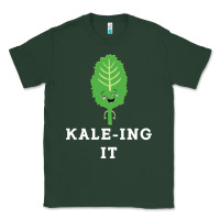 Sports Green kaleing it kale art for vegans vegetarians Classic Tee - Craftify