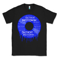Black detroit motown record t shirt motown record t shirt Classic Tee - Craftify