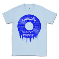 Dusty Blue detroit motown record t shirt motown record t shirt Classic Tee - Craftify