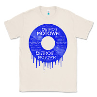 Natural detroit motown record t shirt motown record t shirt Classic Tee - Craftify