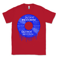 Red detroit motown record t shirt motown record t shirt Classic Tee - Craftify