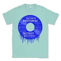 Seafoam detroit motown record t shirt motown record t shirt Classic Tee - Craftify