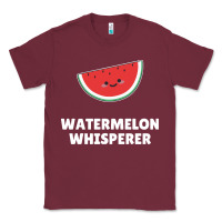 Burgundy watermelon t  shirt watermelon whisperer t  shirt Classic Tee - Craftify