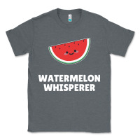 Charcoal Heather watermelon t  shirt watermelon whisperer t  shirt Classic Tee - Craftify