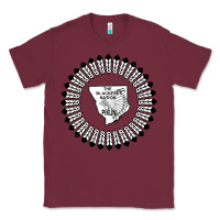 Burgundy blackfeet nation flag   blackfeet Classic Tee - Craftify