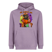 Lavender did somebody say treat Heavyweight Hoodie - BarkalooDesign