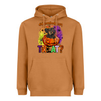 Meerkat did somebody say treat Heavyweight Hoodie - BarkalooDesign