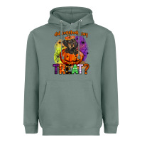 Sage did somebody say treat Heavyweight Hoodie - BarkalooDesign