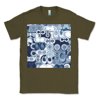 Army Green coach blue Classic Tee - Craftify