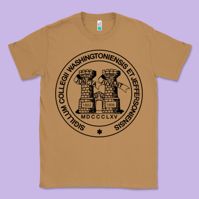 Washington & Jefferson College Classic Tee Designed By Craftify