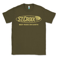 Army Green st croix rods Classic Tee - Craftify