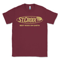 Burgundy st croix rods Classic Tee - Craftify