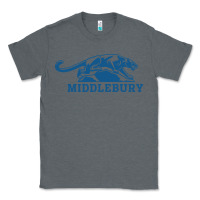 Charcoal Heather middlebury panthers Classic Tee - Craftify