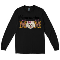 Black western mom pomeranian Long Sleeve Tee - RanaPortraitStore