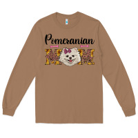 Toasted Coconut western mom pomeranian Long Sleeve Tee - RanaPortraitStore
