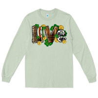 Matcha Western love St. Patrick's Day Long Sleeve Tee - CowGirlArtShop
