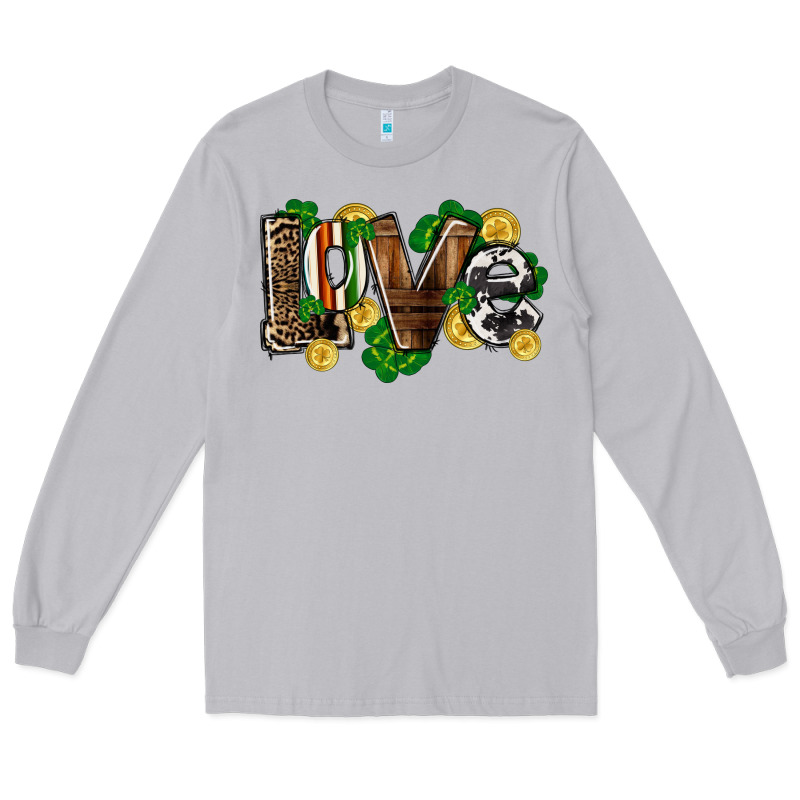 Western Love St. Patrick's Day Long Sleeve Tee by CowGirlArtShop | Teevron