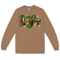 Toasted Coconut Western love St. Patrick's Day Long Sleeve Tee - CowGirlArtShop