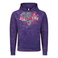 Cloud Purple not all heroes wear capes Vintage Hoodie - CowGirlArtShop