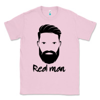 Bubblegum Pink Real Man Classic Tee - Craftify