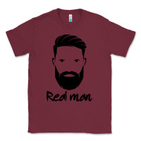 Burgundy Real Man Classic Tee - Craftify