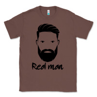 Chestnut Real Man Classic Tee - Craftify