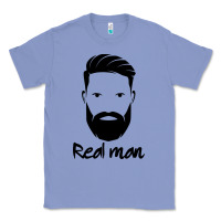 Colony Blue Real Man Classic Tee - Craftify