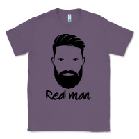 Lavender Real Man Classic Tee - Craftify
