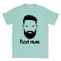Seafoam Real Man Classic Tee - Craftify