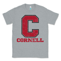 Heather Grey cornell big red Classic Tee - Craftify