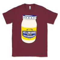Burgundy Mayonnaise Classic Tee - Craftify