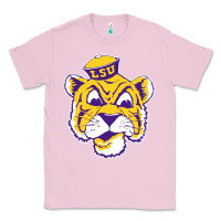 Bubblegum Pink Vintage Louisiana State Tiger Mascot Classic Tee - Craftify