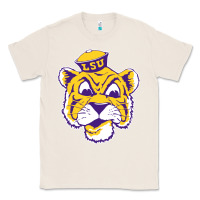 Natural Vintage Louisiana State Tiger Mascot Classic Tee - Craftify