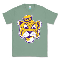 Sage Vintage Louisiana State Tiger Mascot Classic Tee - Craftify