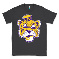 Smoke Vintage Louisiana State Tiger Mascot Classic Tee - Craftify