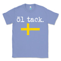 Colony Blue Swedish Beer Please Ol Tack Classic Tee - Craftify