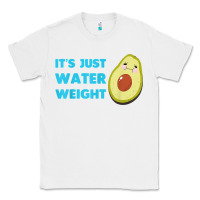 White nikocado avocado its just water weight diet avocado t shirt Classic Tee - Craftify