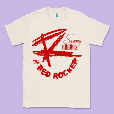 Red Rocker Music Classic Tee Designed By Craftify