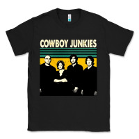 Black Cowboy Junkies, Cowboy, Junkies, Cowboy Junkie, Cowboy Junkies vintage Classic Tee - Craftify
