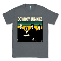 Charcoal Heather Cowboy Junkies, Cowboy, Junkies, Cowboy Junkie, Cowboy Junkies vintage Classic Tee - Craftify