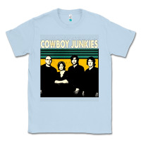 Dusty Blue Cowboy Junkies, Cowboy, Junkies, Cowboy Junkie, Cowboy Junkies vintage Classic Tee - Craftify