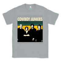 Heather Grey Cowboy Junkies, Cowboy, Junkies, Cowboy Junkie, Cowboy Junkies vintage Classic Tee - Craftify