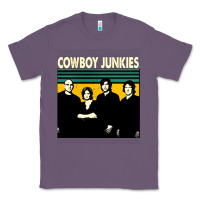 Lavender Cowboy Junkies, Cowboy, Junkies, Cowboy Junkie, Cowboy Junkies vintage Classic Tee - Craftify