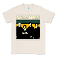 Natural Cowboy Junkies, Cowboy, Junkies, Cowboy Junkie, Cowboy Junkies vintage Classic Tee - Craftify