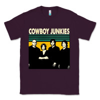 Plum Cowboy Junkies, Cowboy, Junkies, Cowboy Junkie, Cowboy Junkies vintage Classic Tee - Craftify