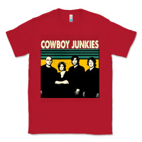 Red Cowboy Junkies, Cowboy, Junkies, Cowboy Junkie, Cowboy Junkies vintage Classic Tee - Craftify